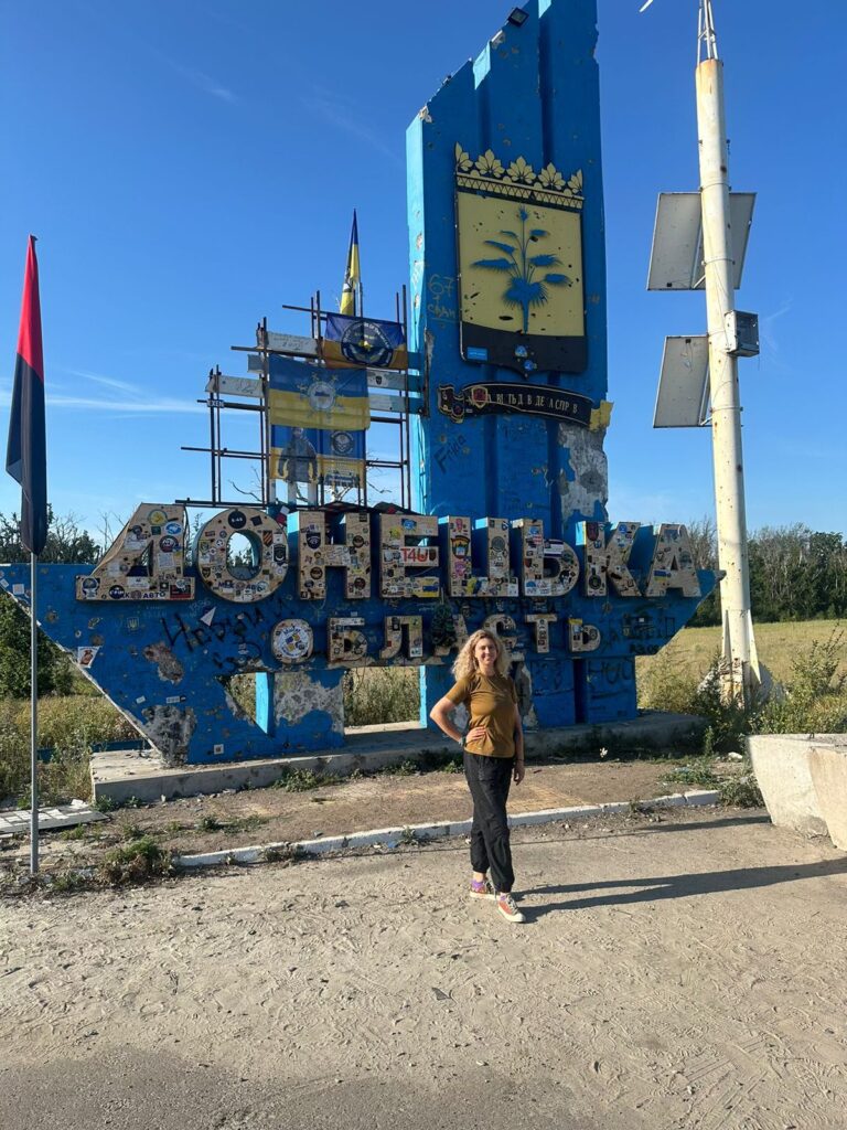 A trip to the Donetsk region. The story of volunteer Olga