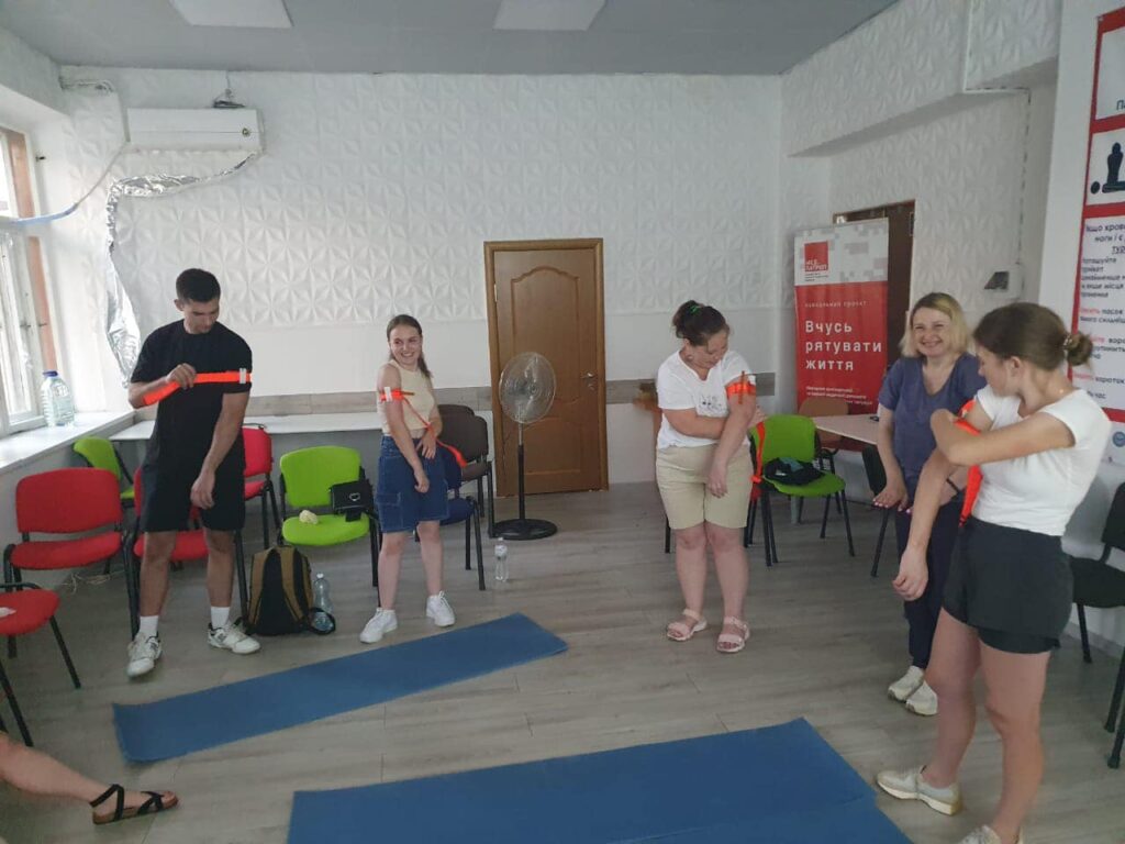 Trainings from our Medpatriot.ua team
