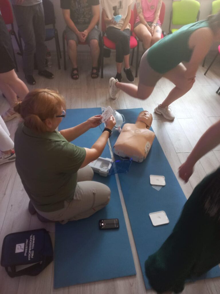 Training on Basic Life Support