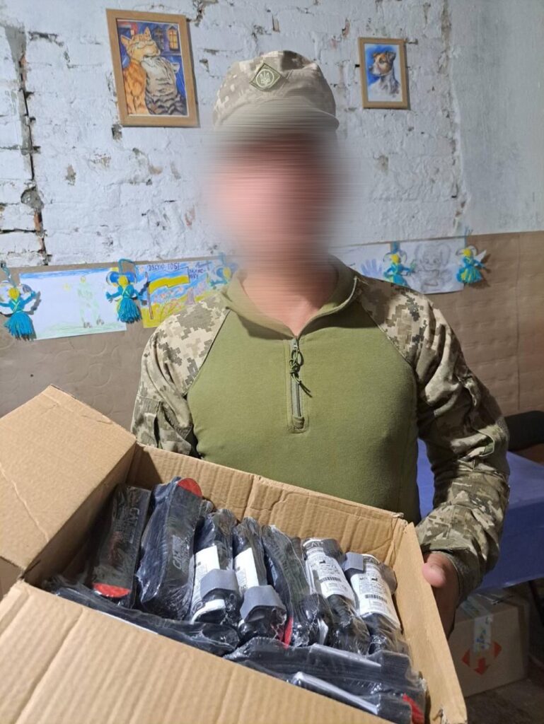 Photo reports from the military with the help they have received