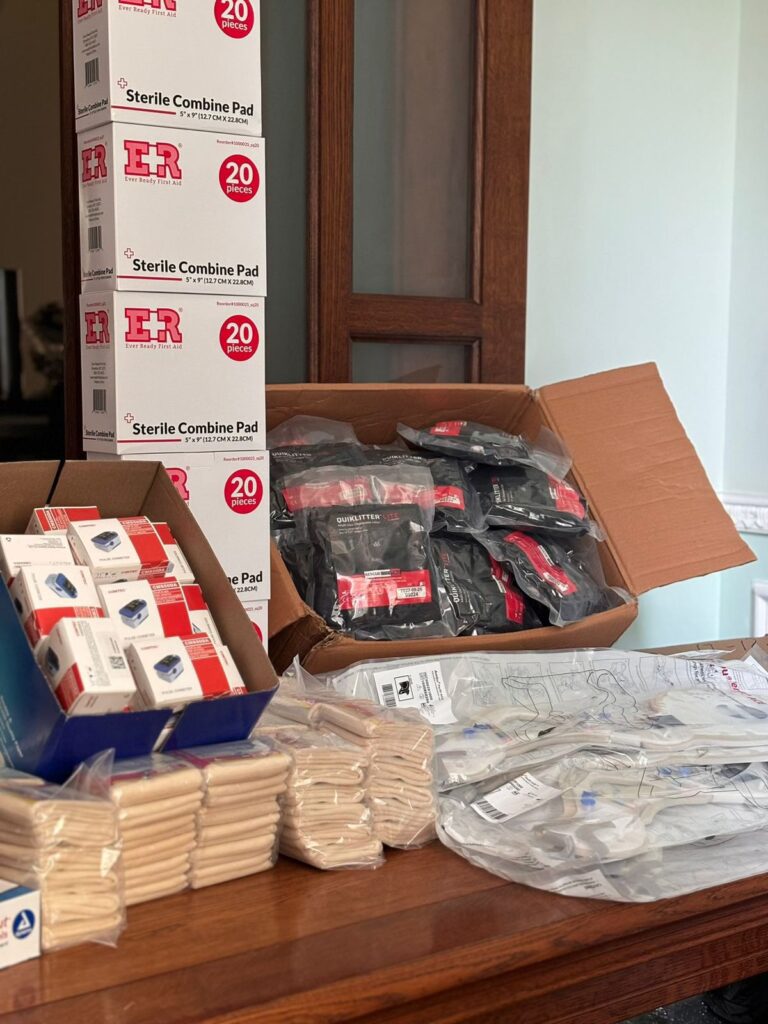 Everything that saves lives is already with us. Cargo from Nova Ukraine