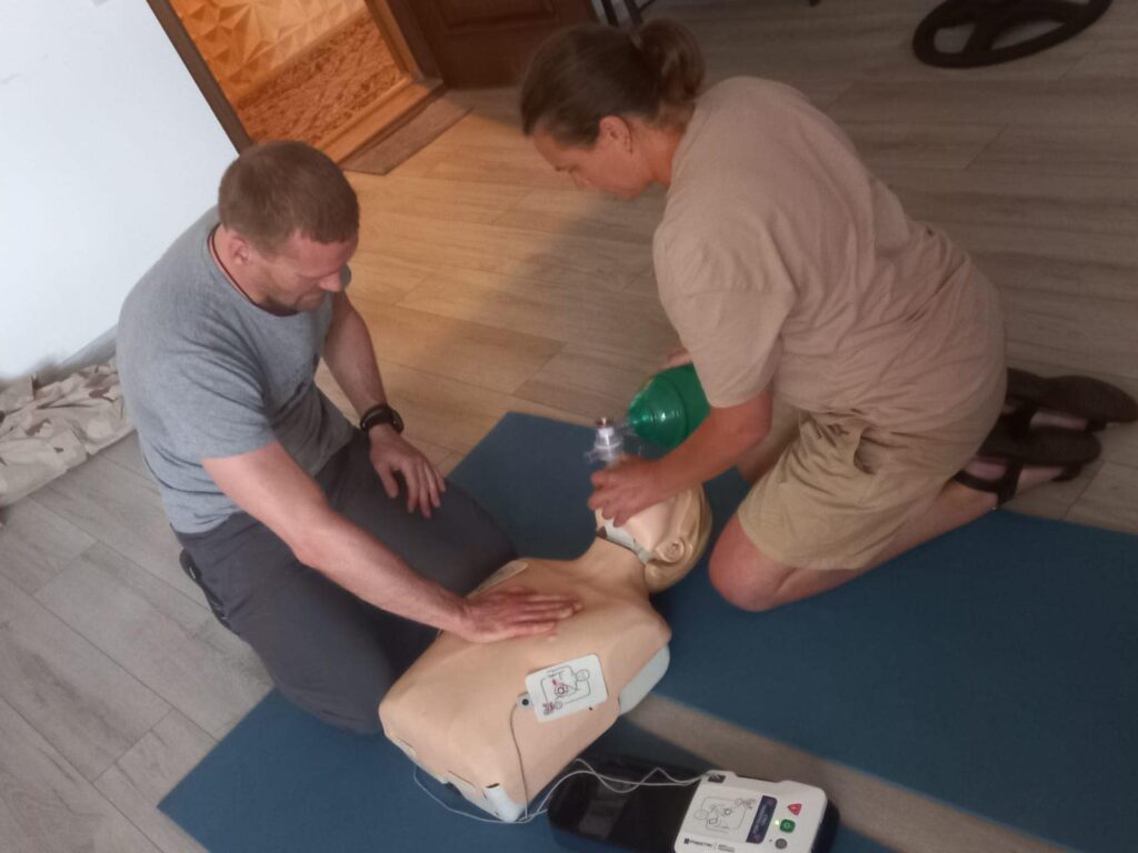 Training on Basic Life Support