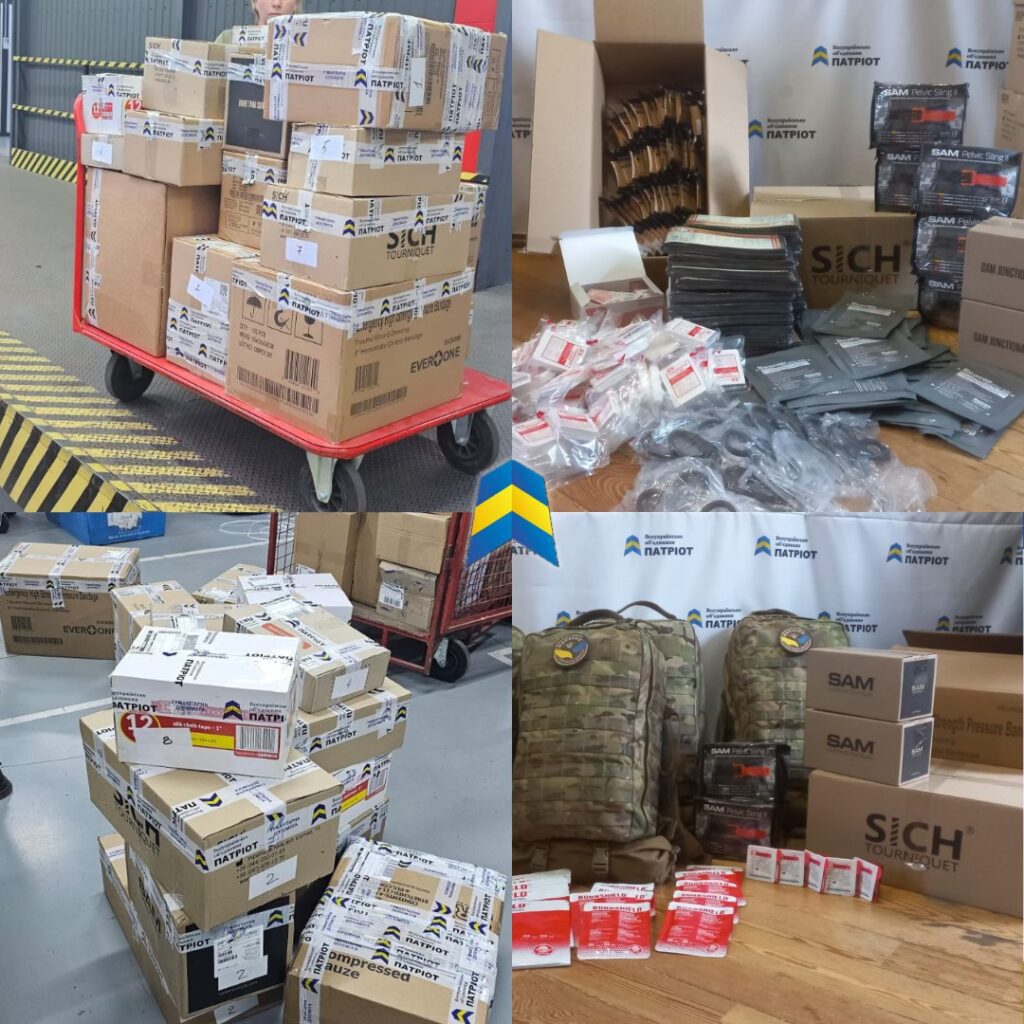 More Shipments to the Front Line