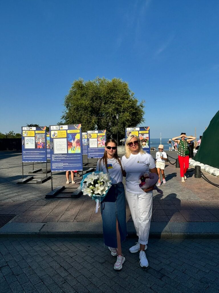 Grand opening of children's project exhibition in Odesa