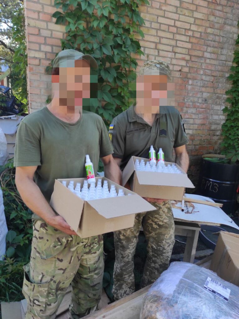 Another shipment of tactical medicine, backpacks and first aid kits to the military
