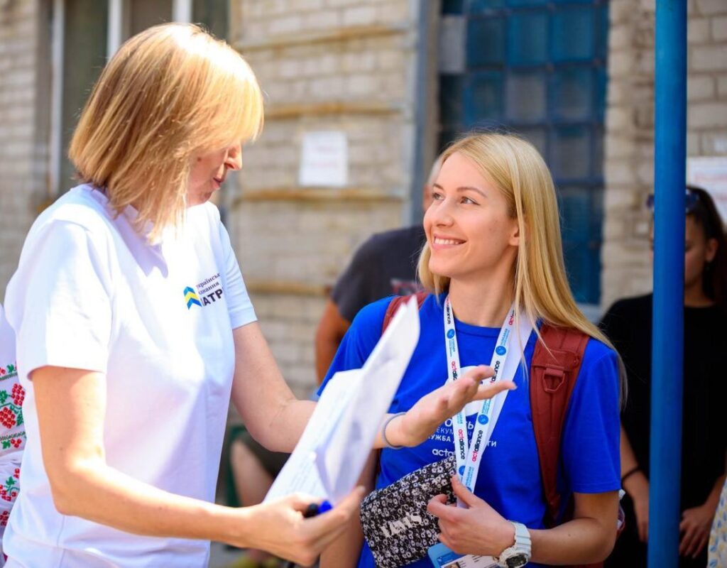 Playground opening in Shelter Patriot in Zaporizhzhya