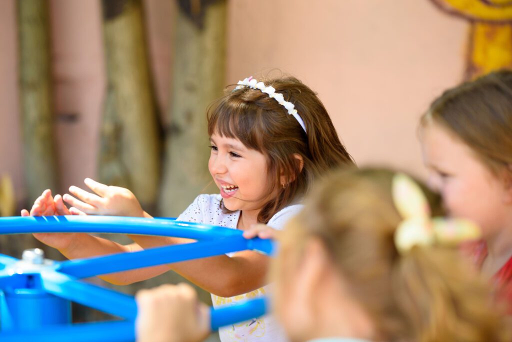 Playground opening in Shelter Patriot in Zaporizhzhya