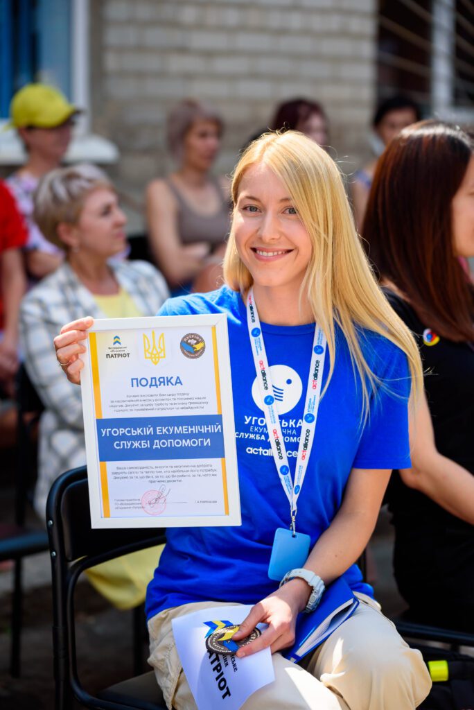 Playground opening in Shelter Patriot in Zaporizhzhya