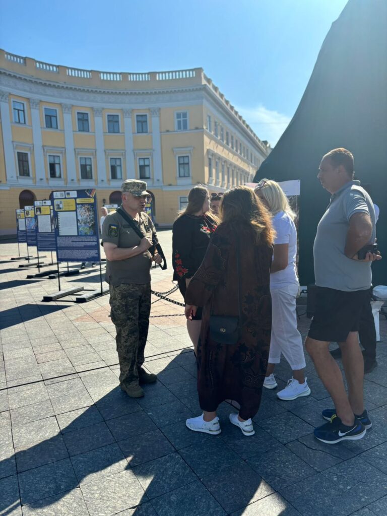 Grand opening of children's project exhibition in Odesa