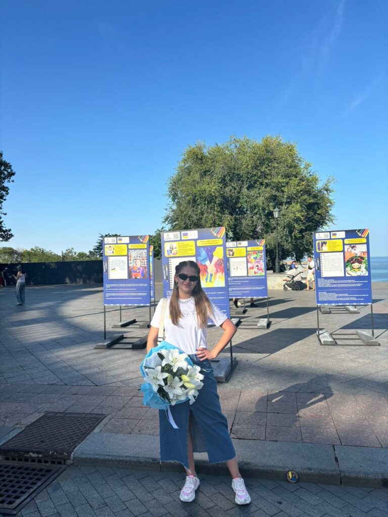 Grand opening of children's project exhibition in Odesa
