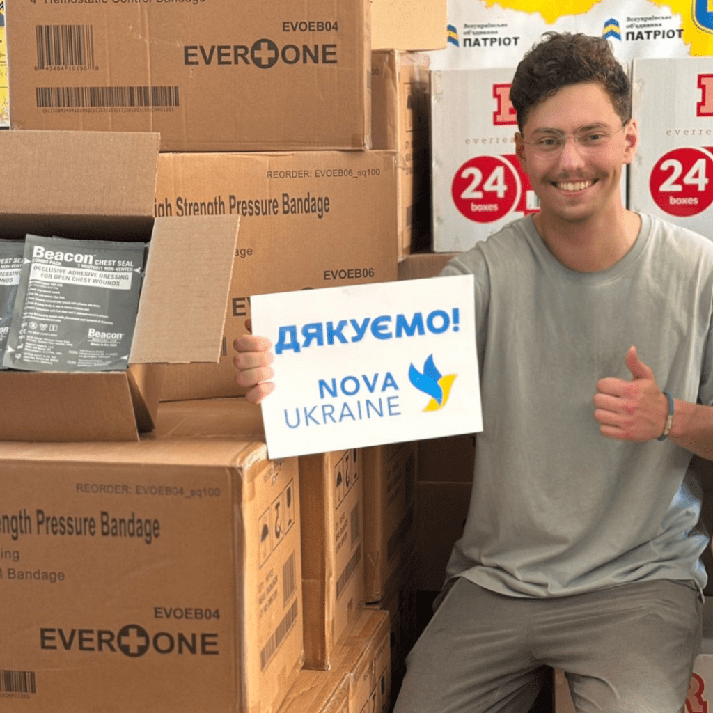 Received help from Nova Ukraine partners