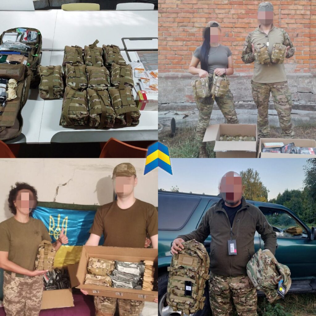Last week, we delivered tactical medical supplies worth 1 331 497 UAH to the front line
