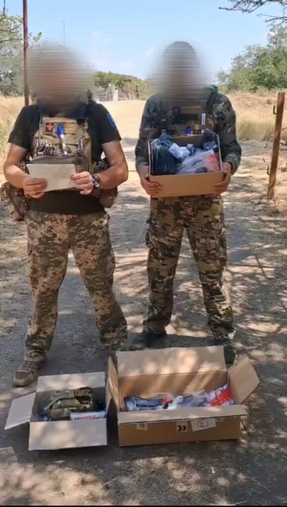 Фотозвіти від військових з отриманою допомогою