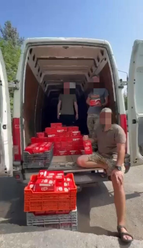 Солодка підтримка для військових
