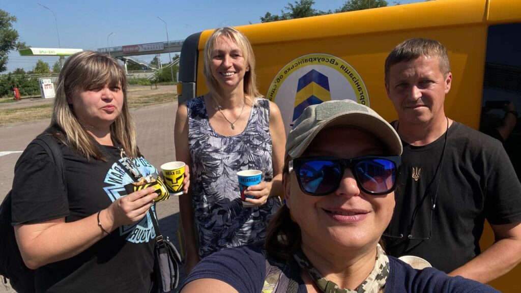 Training for Ukrposhta employees in Kostyantynivka, Druzhkivka, Kramatorsk and Sloviansk from the MedPatriot team