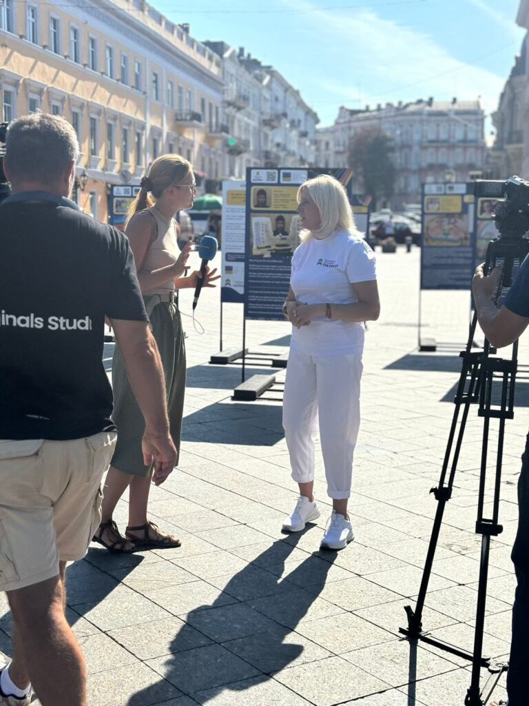 Урочисте відкриття виставки дитячого проєкту в Одесі
