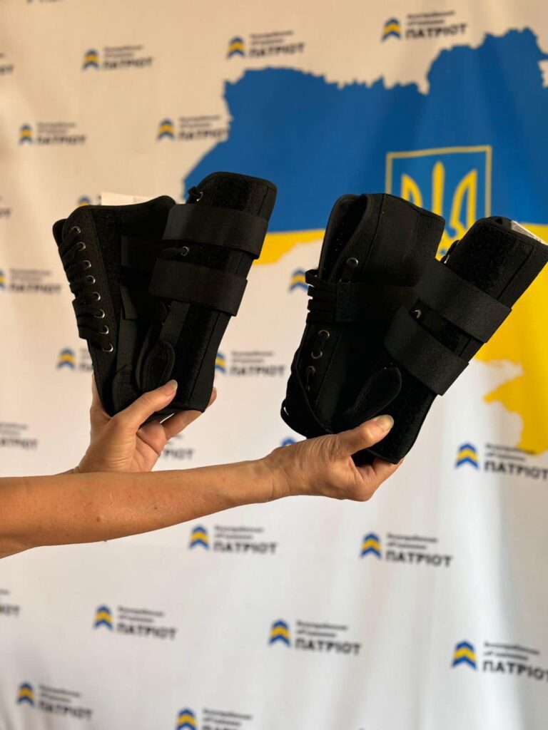 Отримали потрібний для реабілітації та відновлення вантаж