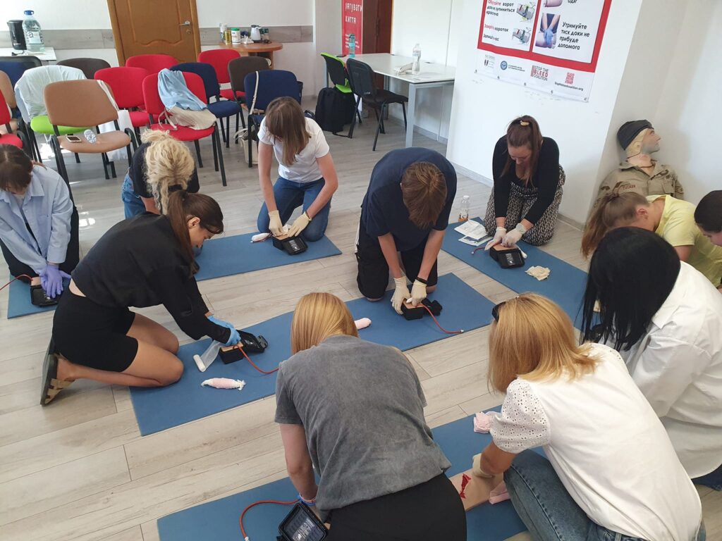 Черговий тренінг Stop The Bleed від інструкторів МедПатріот