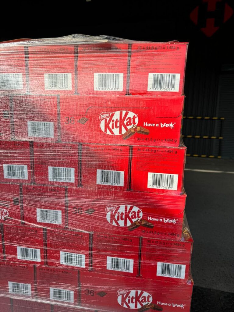 Sweet cargo for the military