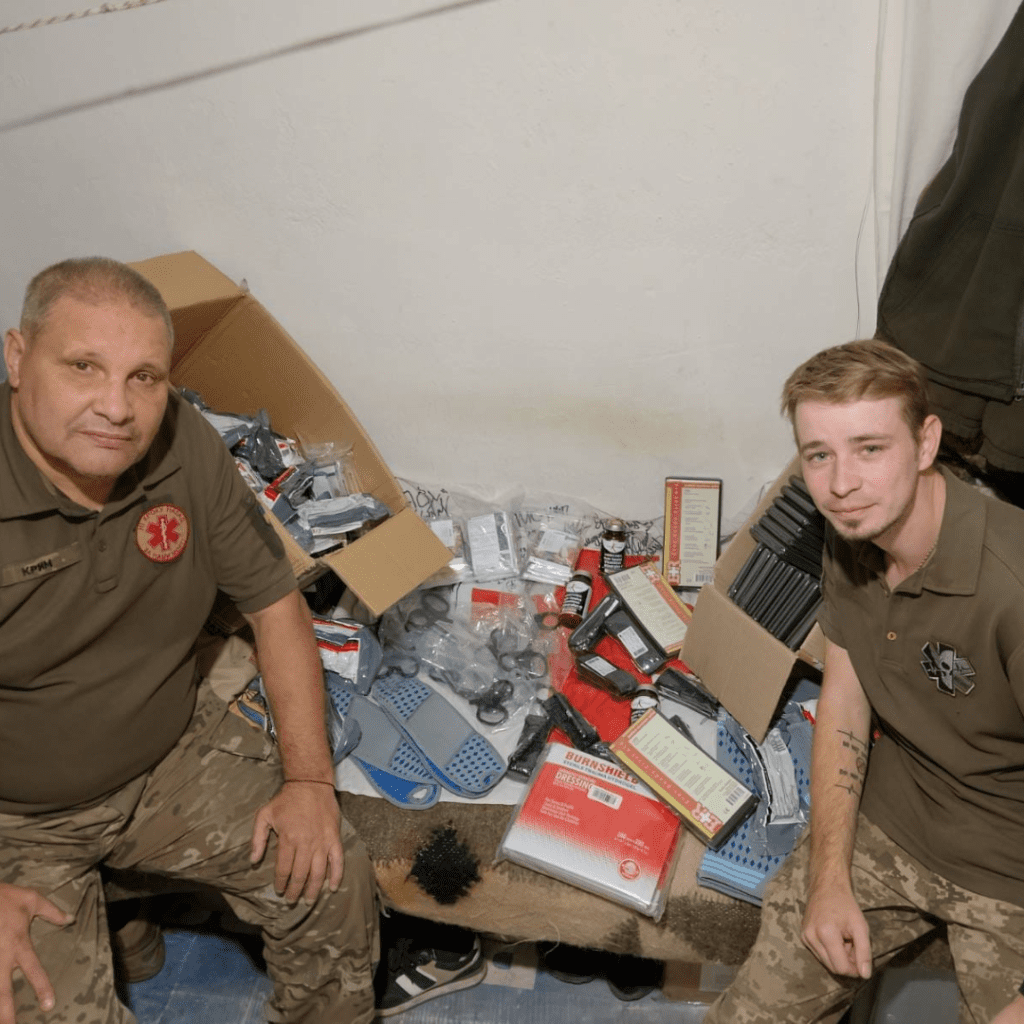Sending parcels that save lives