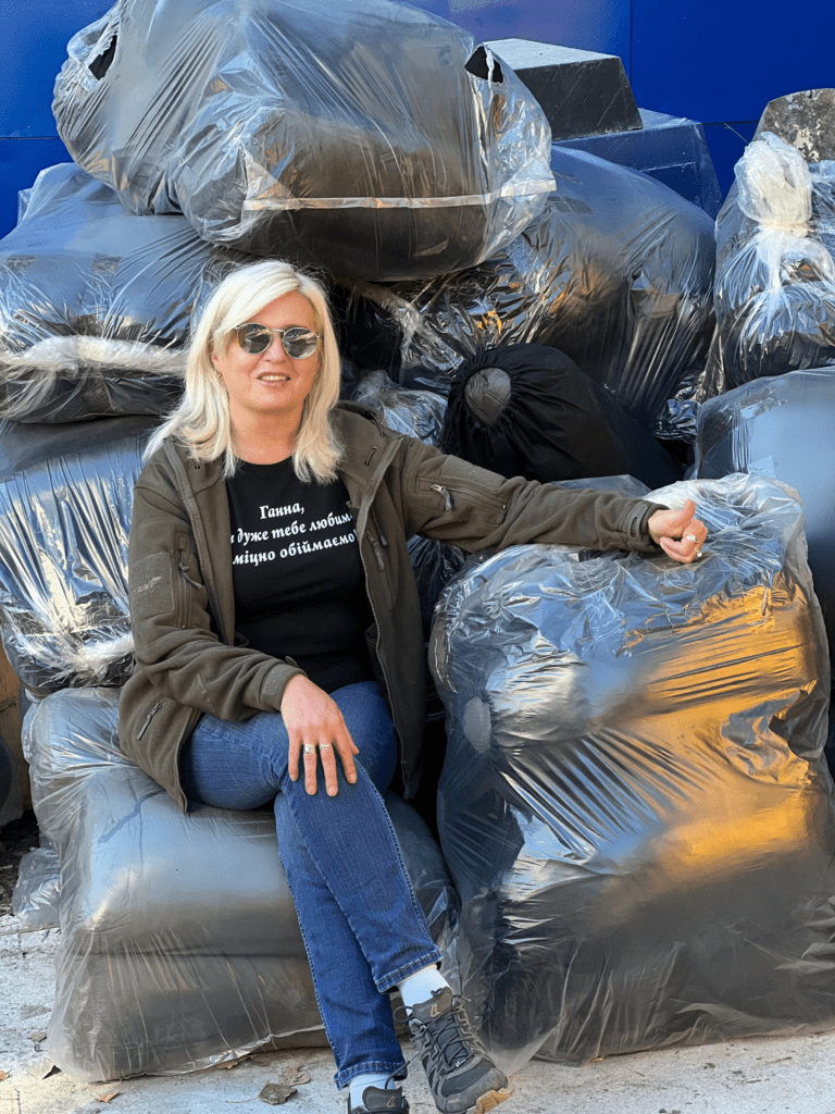 Received sleeping bags for our defenders
