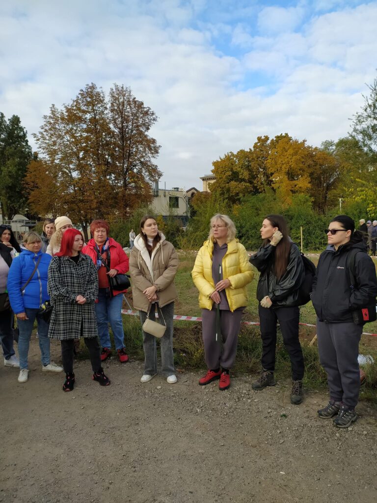 Residents of the "Patriot" shelter join important initiative together with families of the fallen heroes