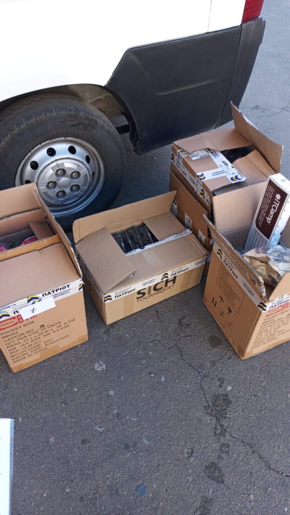 Another batch of supplies is already in the hands of our defenders and combat medics