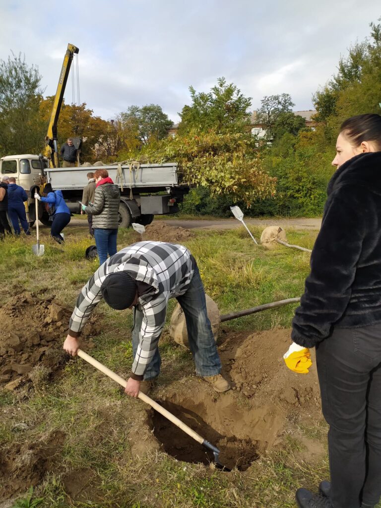 Residents of the "Patriot" shelter join important initiative together with families of the fallen heroes