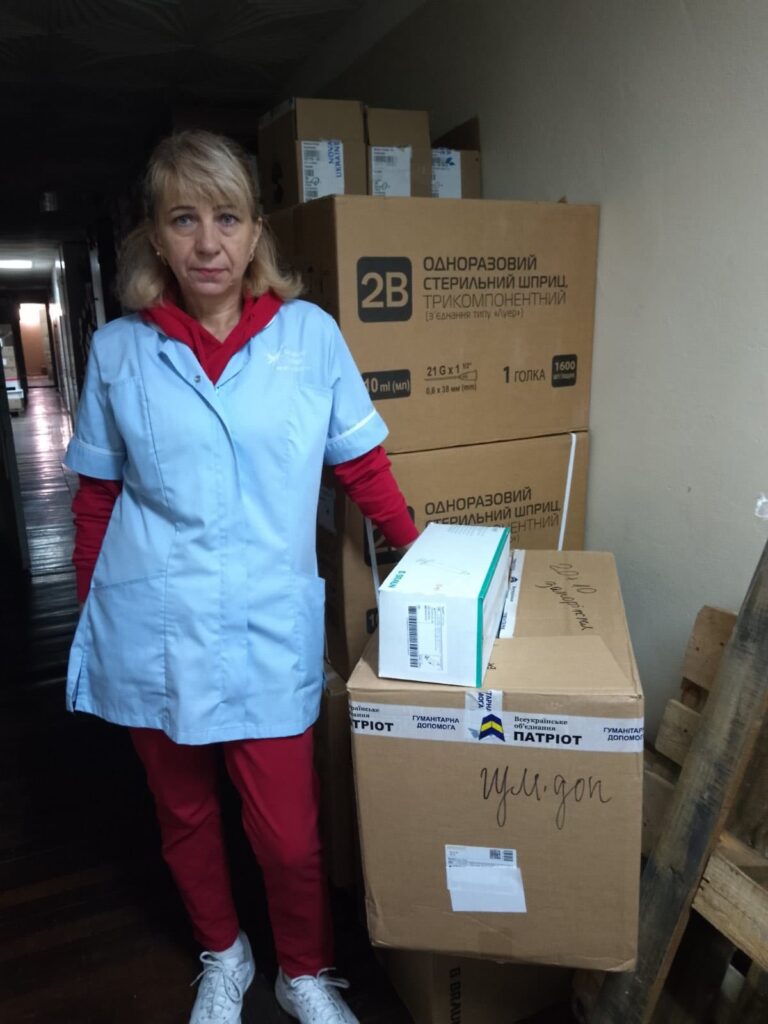 Supporting medical institutions together with Estonian partners Vaba Ukraina