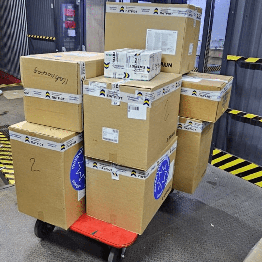 Sending parcels that save lives