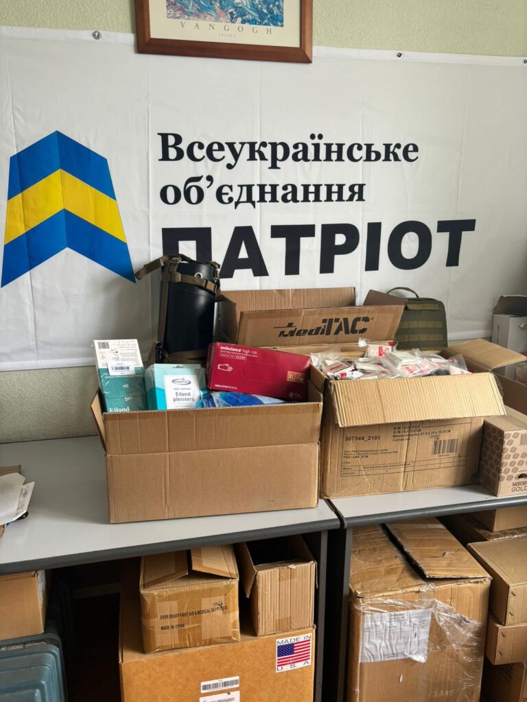 Happy and Unconquered. We delivered aid to our military