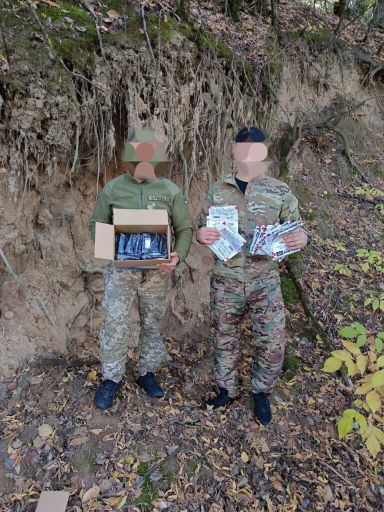 Our defenders on the front line receive another batch of tactical medicine