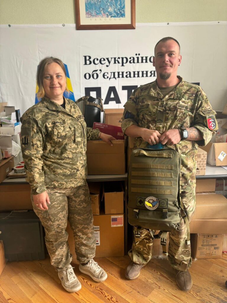 Happy and Unconquered. We delivered aid to our military
