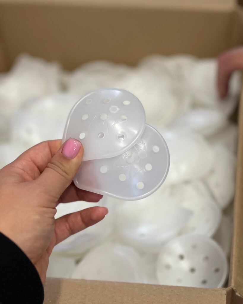 We received help from partners - eye shields