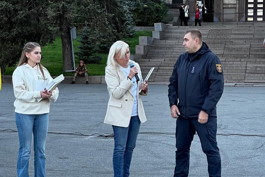 Opening of the exhibition “Faces of the Ukrainian Dream” in Dnipro