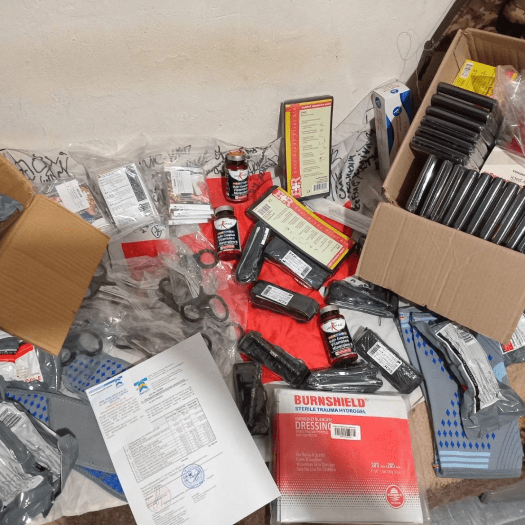 Sending parcels that save lives