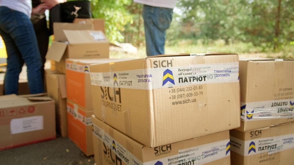 Delivered aid for the Marines