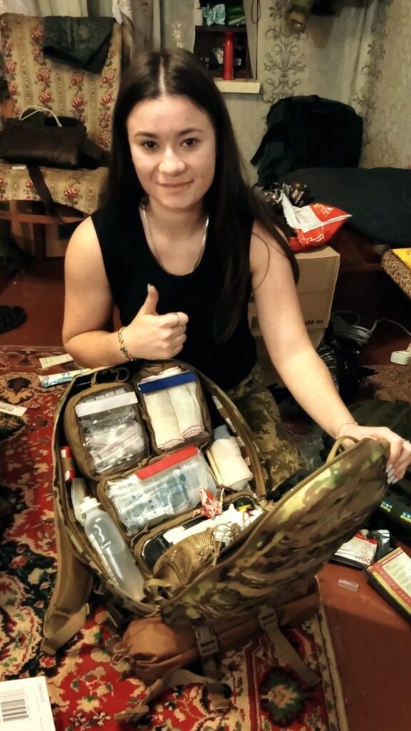 Our defenders on the front line receive another batch of tactical medicine