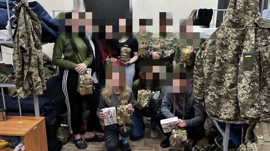 Another shipment of tactical medicine and other useful items to the front line