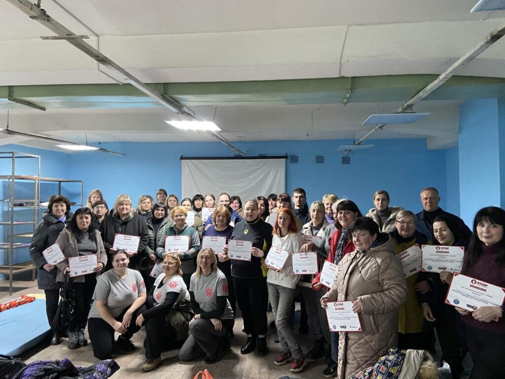 Conducted training for Ukrposhta employees in Zaporizhzhia