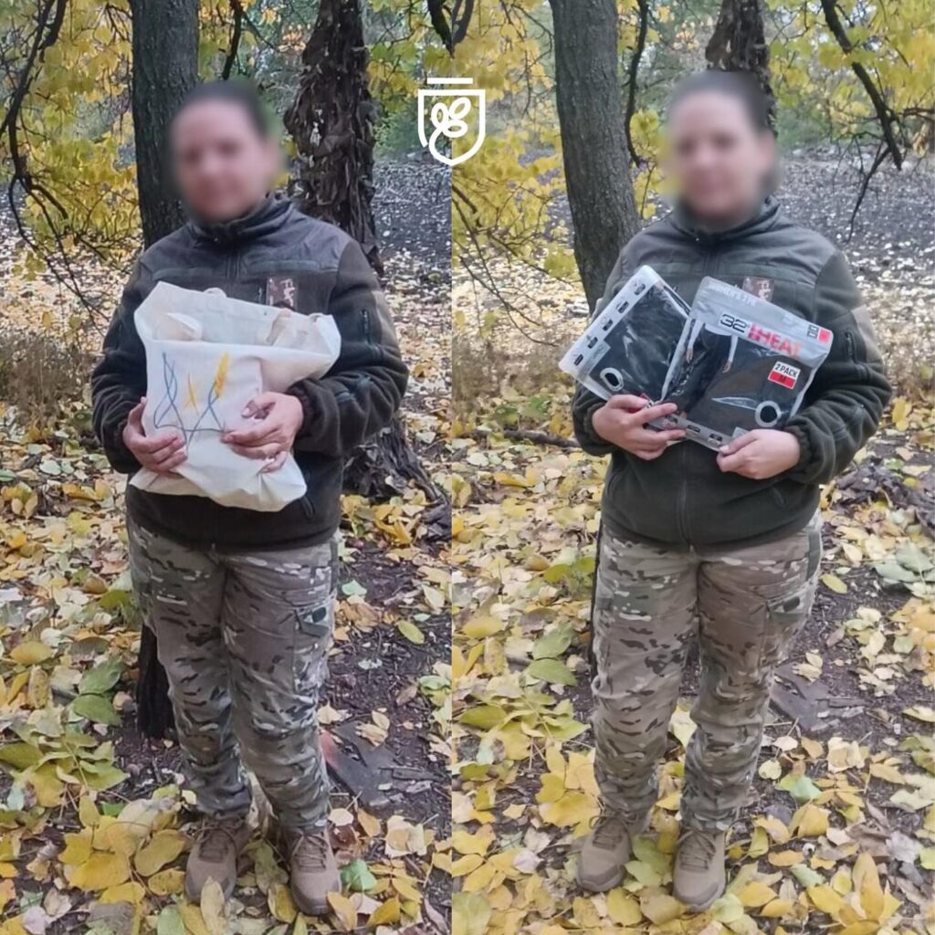 Передаємо теплі пакунки нашим захисницям в рамках проєкту “ДЛЯ НЕЇ”