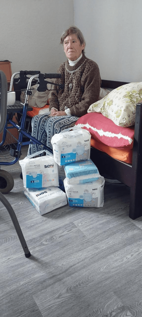Help for the elderly within the project "Caring for Those in Need"