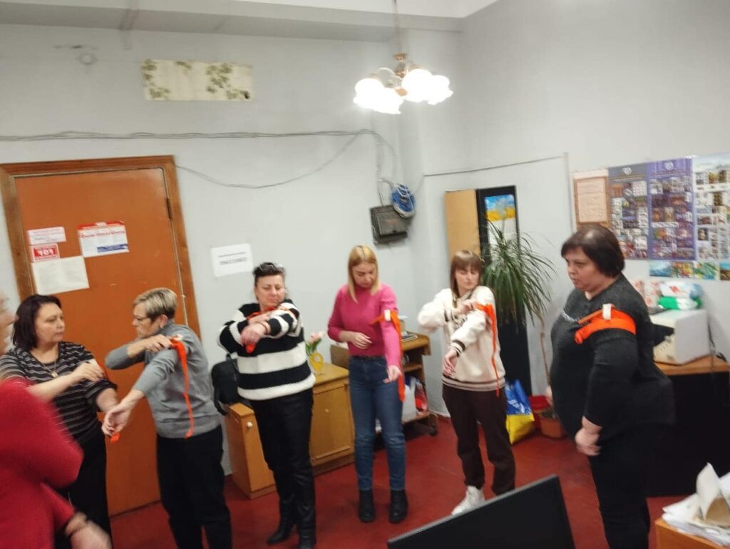 Conducted training for Ukrposhta employees in Zaporizhzhia