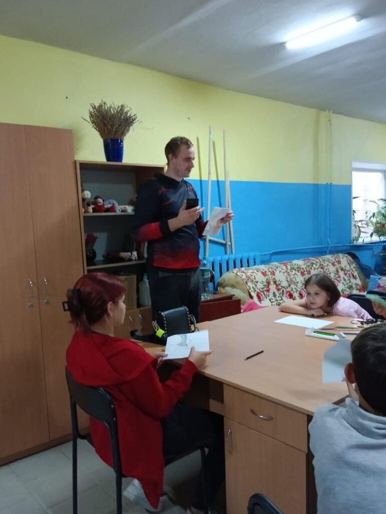 Гурток робототехніки в шелтері “Патріот” в Запоріжжі