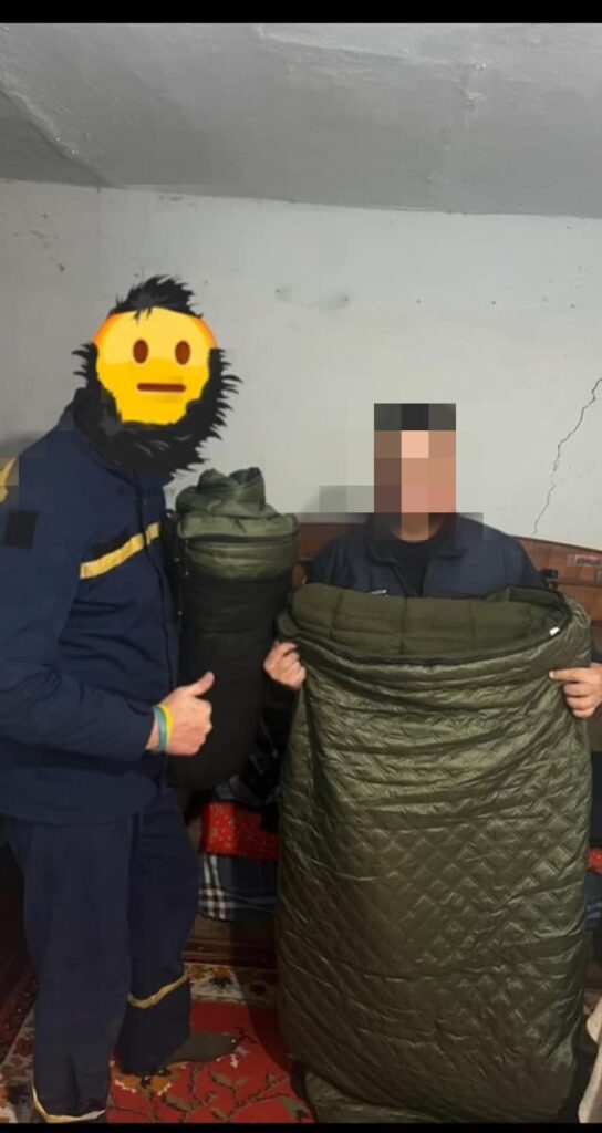 Спальники від наших партнерів з Nova Ukraine вже гріють наших захисників