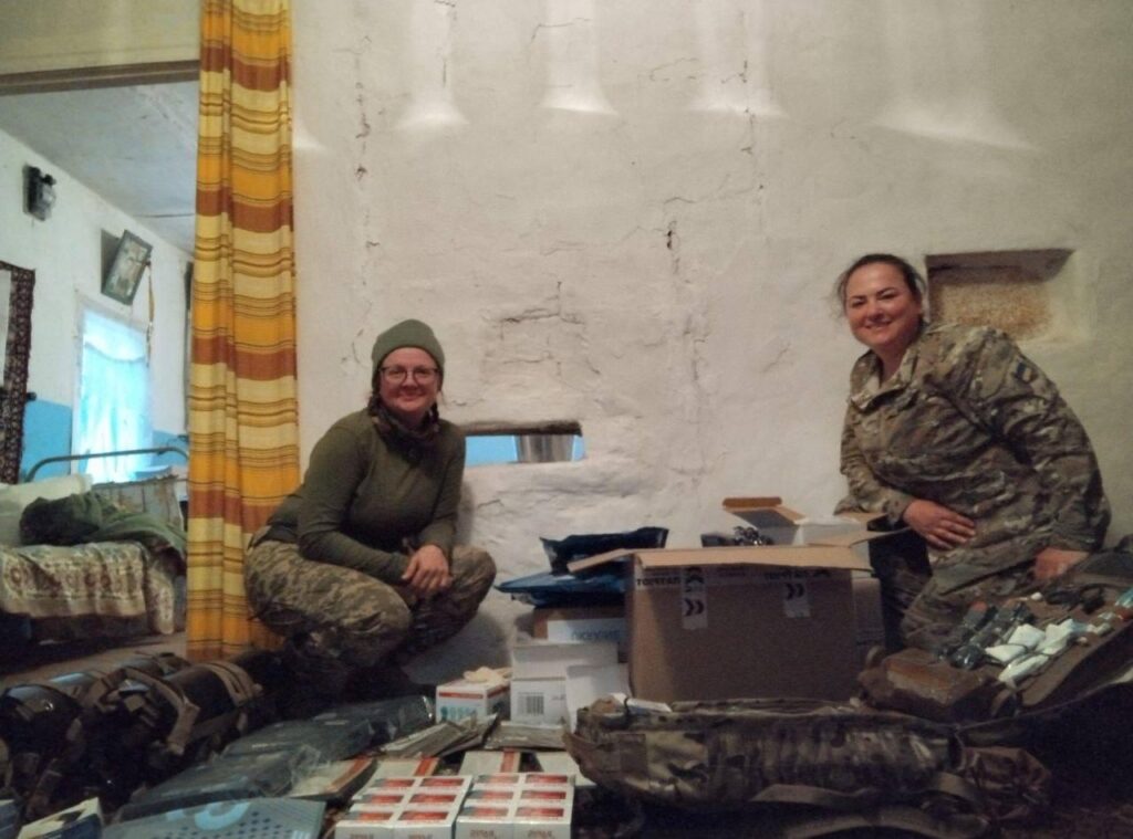 Daily deliveries of tactical medicine to the frontline