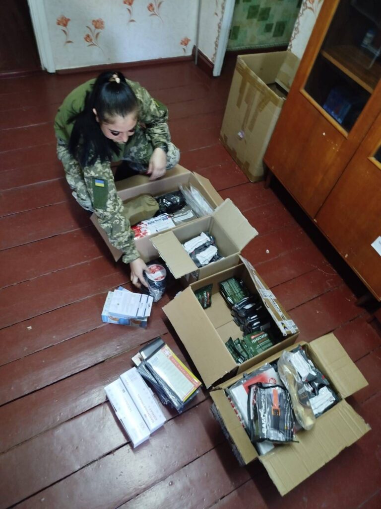 Наші захисники на передовій отримали чергову партію відправок з тактичної медицини