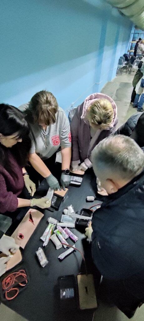 Conducted training for Ukrposhta employees in Zaporizhzhia