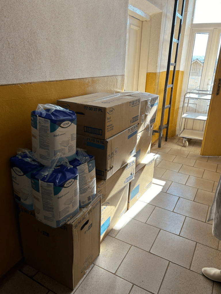 Help for the elderly within the project "Caring for Those in Need"