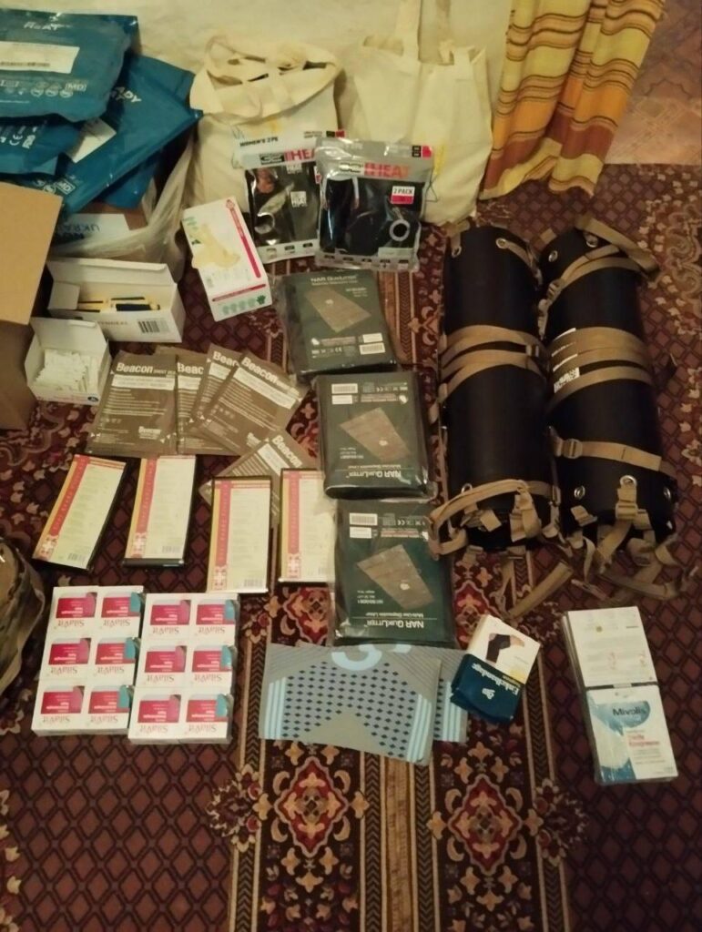 Щоденні відправки засобів тактичної медицини на фронт